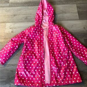 Pink girls toddler heart jacket size 3T